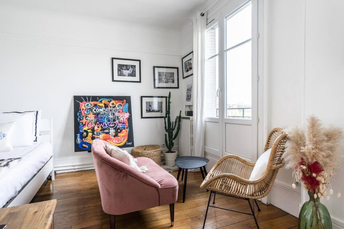 Le Nid Parisien - Chic - Vue Tour Eiffel Apartment